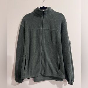 Tek Gear Men's Zip Up Sweater - Forest Green